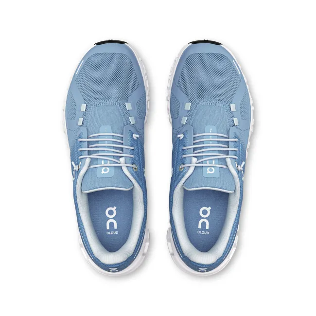 On - pantofi sport - Cloud 6 W - Chambray | White