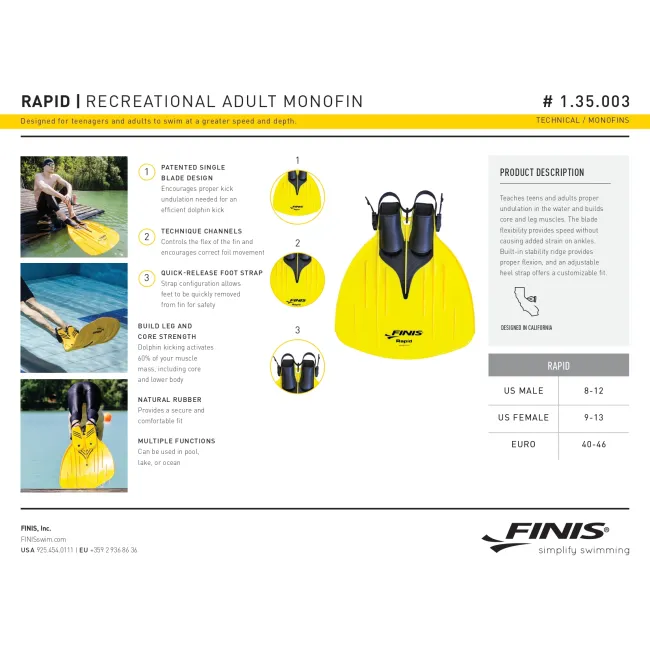 Finis - Rapid Monofin
