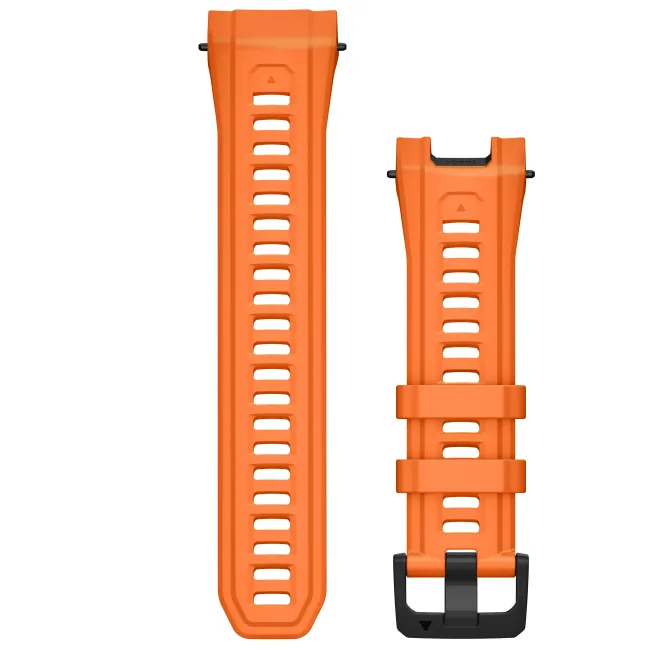 Garmin curea silicon cu latime de 26mm portocaliu Solstice - pentru Instinct 3 50 mm