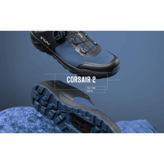 Northwave - pantofi ciclism MTB AM - Corsair 2 - Green Forest | Black