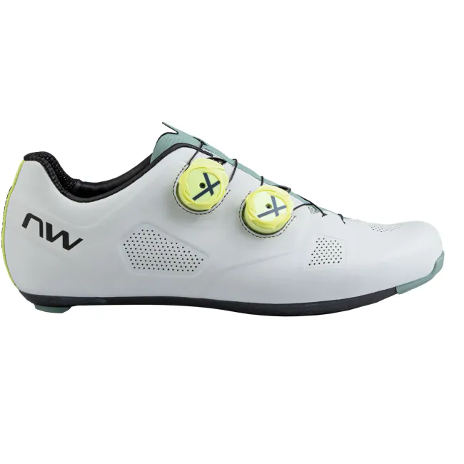Northwave - pantofi ciclism sosea - Revolution - Light Grey | Sage
