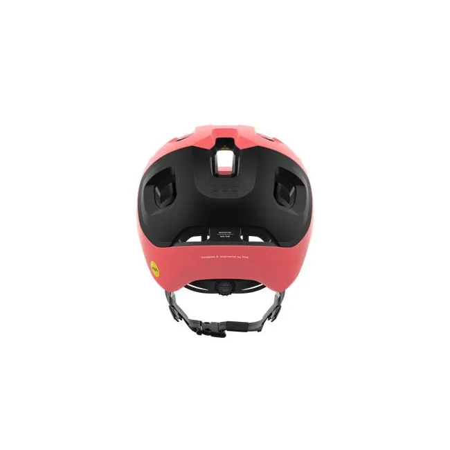 POC - casca MTB - Axion Race Mips - Ammolite Coral I Uranium Black I Matt