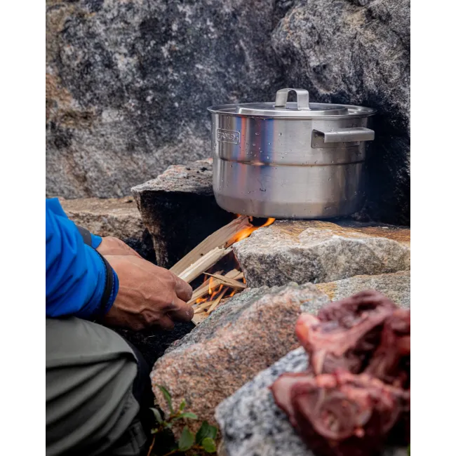 Stanley - set gatit - Wildfare Core Full Serve - Stainless Steel - 3.78 L