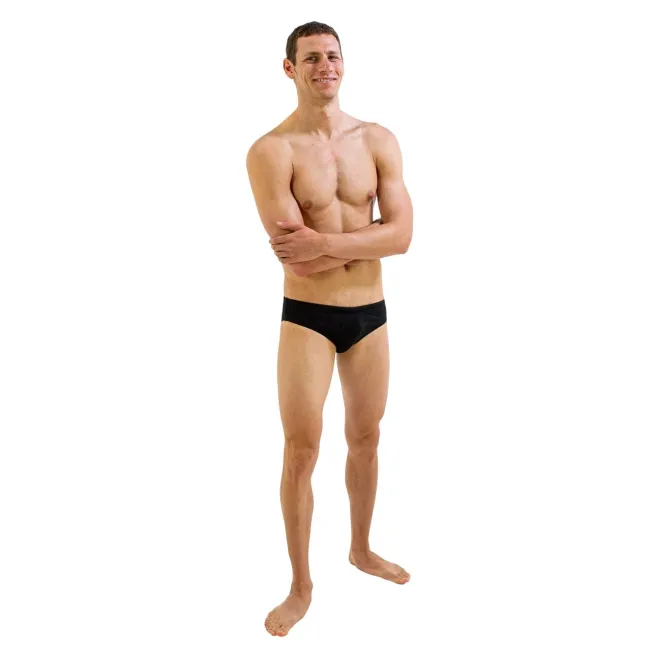 Finis - Slip inot barbati - Brief Solid - negru