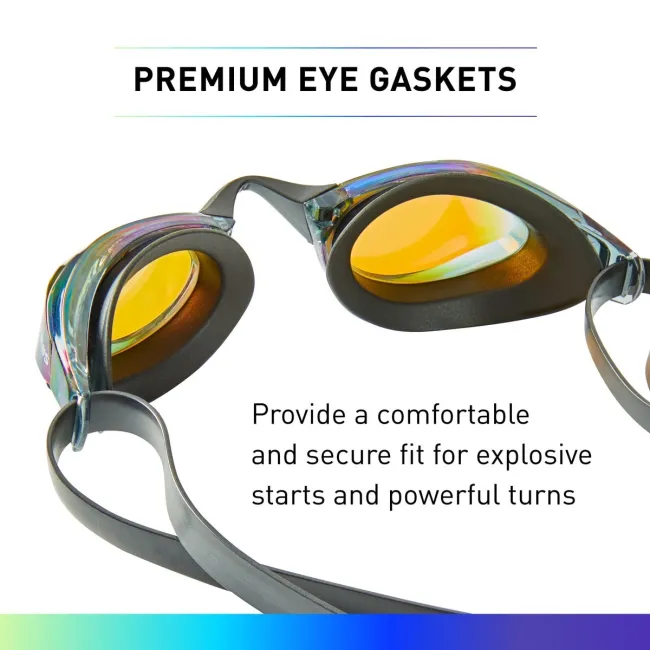 Finis - ochelari inot - Mach 1 Racing Goggle - Blue Cobalt