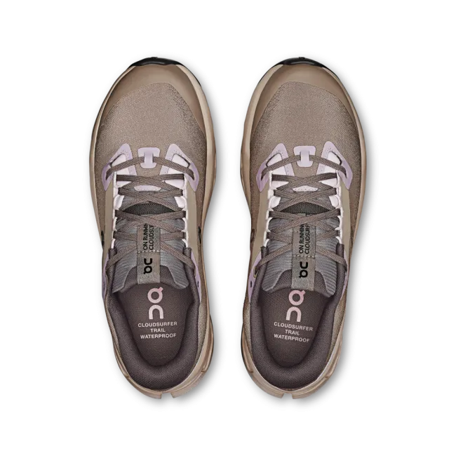 On - pantofi alergare trail - Cloudsurfer Trail 2 WP W - Cinder | Desert