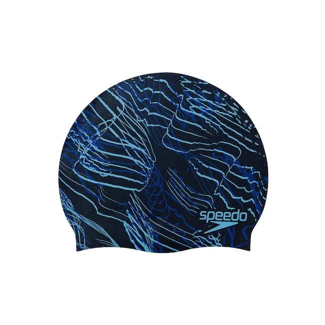 Speedo - casca inot silicon par lung - albastru