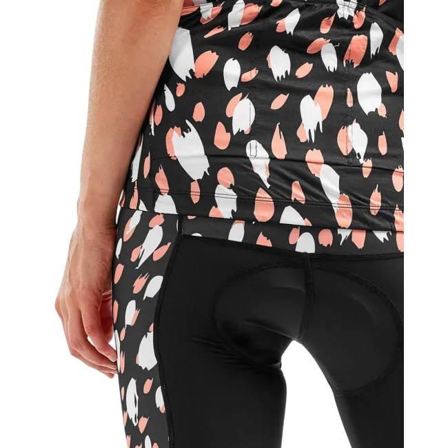 2XU - Tricou pentru ciclism pentru femei - Aero Cycle Jersey - negru multicolor
