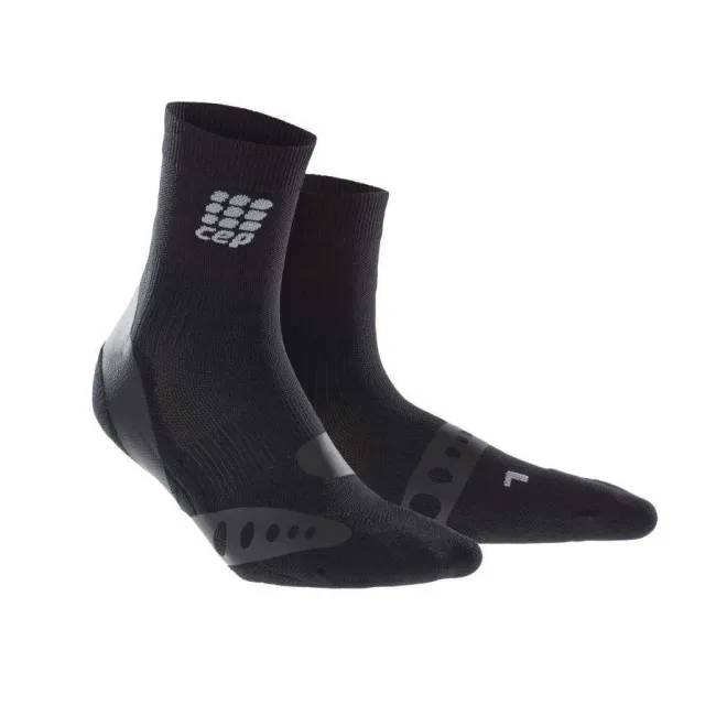 CEP - Sosete scurte pentru suport pronatie, model unisex, Ortho Pronation Control Short Socks - negru