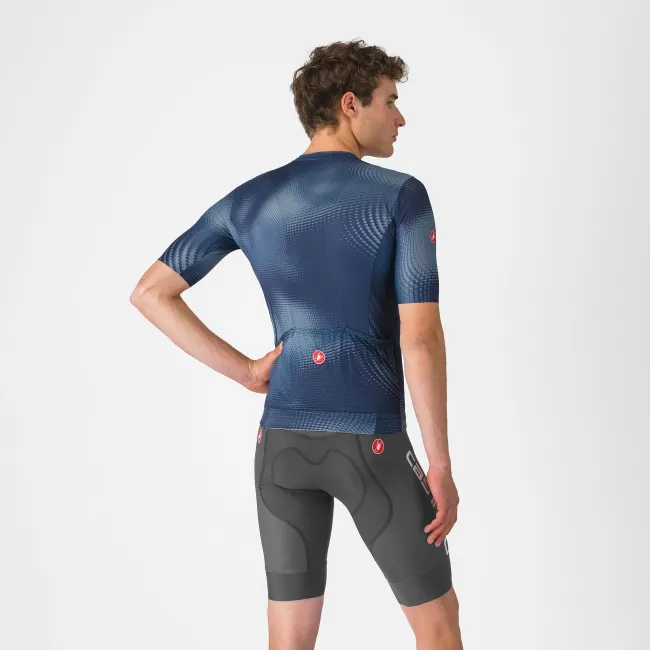 Castelli - pantaloni ciclism scurti cu bretele - Competizione 2 Kit Bibshort - 15-35 gr C - gri inchis Smokey