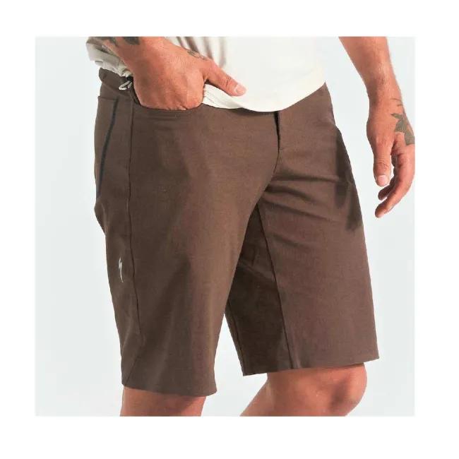 Specialized - Pantaloni ciclism scurti pentru barbati Adventure pants - maro doppio