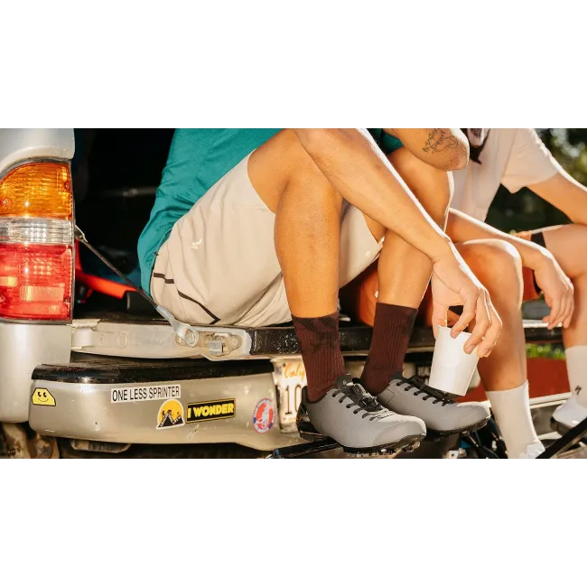 Specialized - Pantaloni ciclism scurti pentru barbati Adventure pants - maro doppio