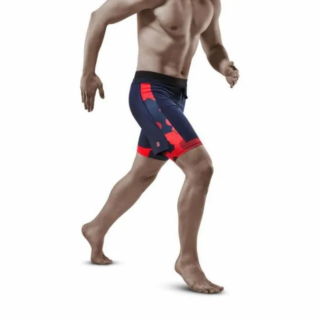 CEP - pantaloni scurti 2 in 1 - Camocloud Shorts 2 in 1 - Lava I Peacoat