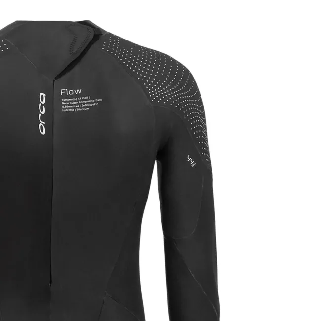 Orca - costum neopren triatlon pentru barbati - Apex Flow Men Wetsuit - negru argintiu