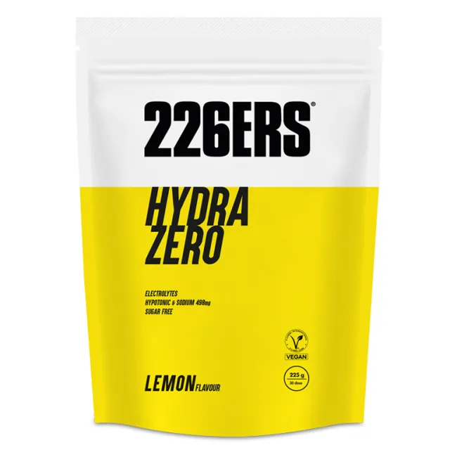226ers - plic pudra electroliti - hydrazero - lemon - 225gr