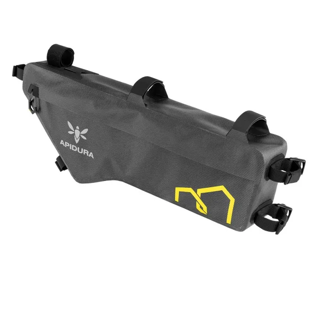 Apidura - geanta cadru bicicleta Expedition Frame Pack 5.3 litri (pentru cadru compact) - gri negru