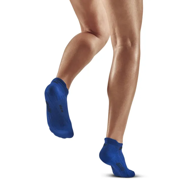 CEP - Sosete de compresie femei model sub glezna The Run Socks No Show W socks - albastru
