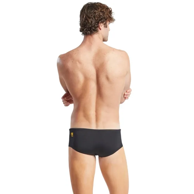 Finis - Slip inot barbati - Aqua Short Solid - Negru