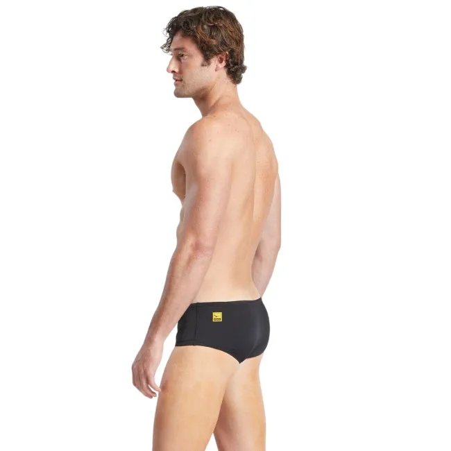 Finis - Slip inot barbati - Aqua Short Solid - Negru