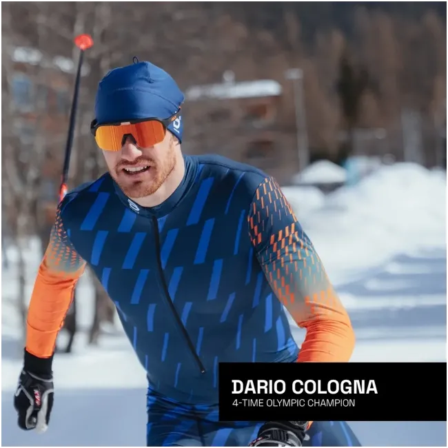 Ochelari de soare electro fotocromatici React Swiss OPTRAY RUBY - lentila portocalie si rama neagra