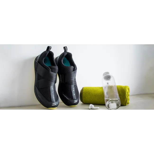 Spiuk - Pantofi ciclism indoor MOTIV INDOOR - negru galben