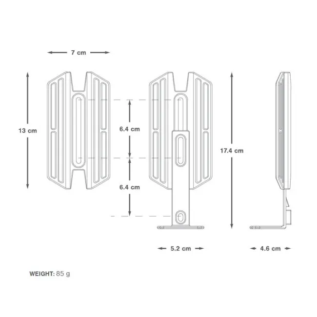 Apidura - suport montaj si transport geanta Bicicleta Inovation Lab, cargo cage - negru