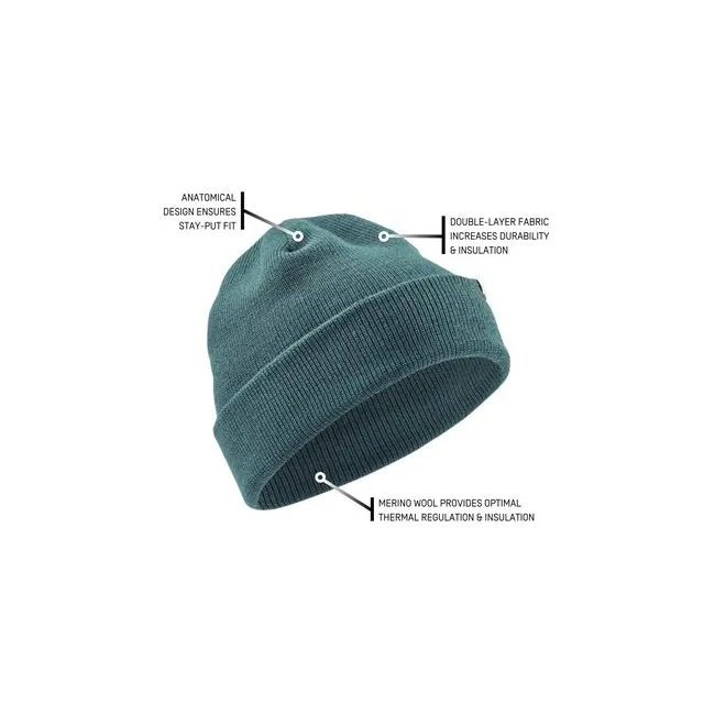 CEP - caciula - cold weather merino beanie - blue grey