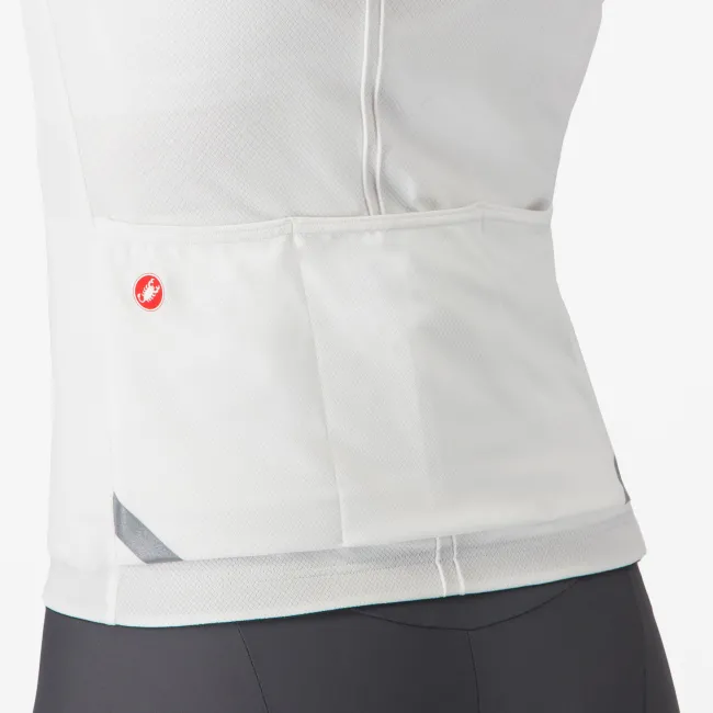 Castelli - tricou ciclism maneca scurta regular fit - Anima 4 W Jersey - 18-32 gr C - ivoar