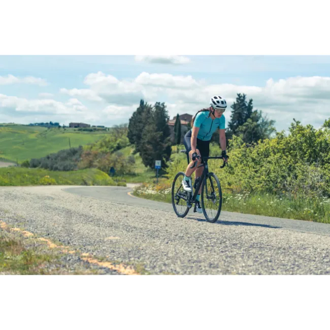 Northwave - tricou ciclism cu maneca scurta pentru femei Force Evo Women Jersey - albastru deschis surf negru