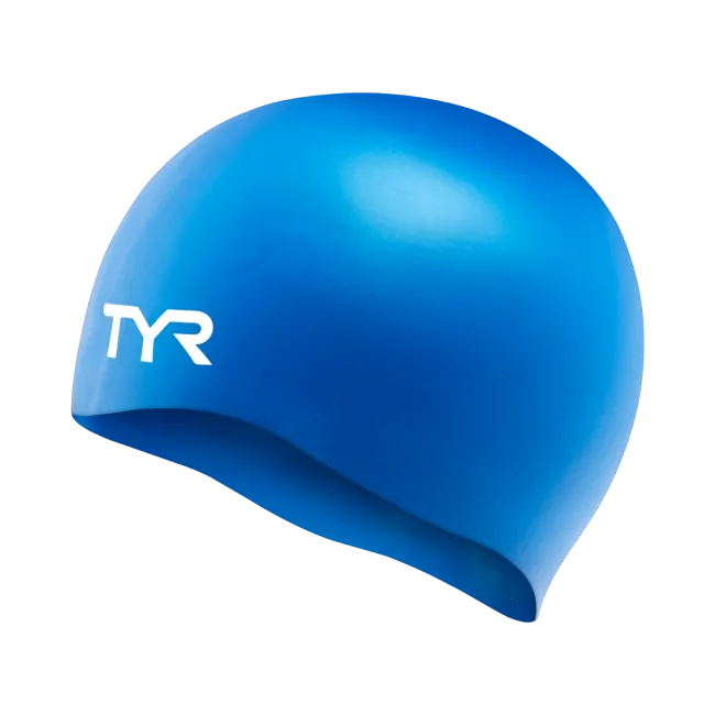 TYR - casca inot silicon - Silicon Cap - albastru
