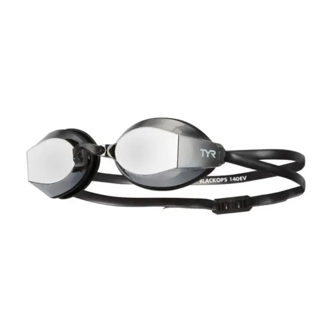 TYR - ochelari inot performanta - BLACK OPS 140 EV Racing Goggles Mirrored - metalizat | fumuriu