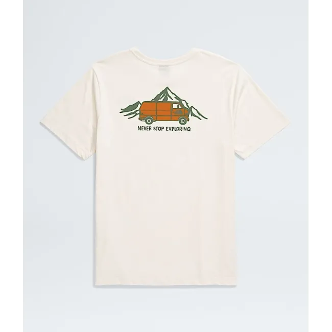 The North Face - tricou - M Outdoor Graphic - Alb