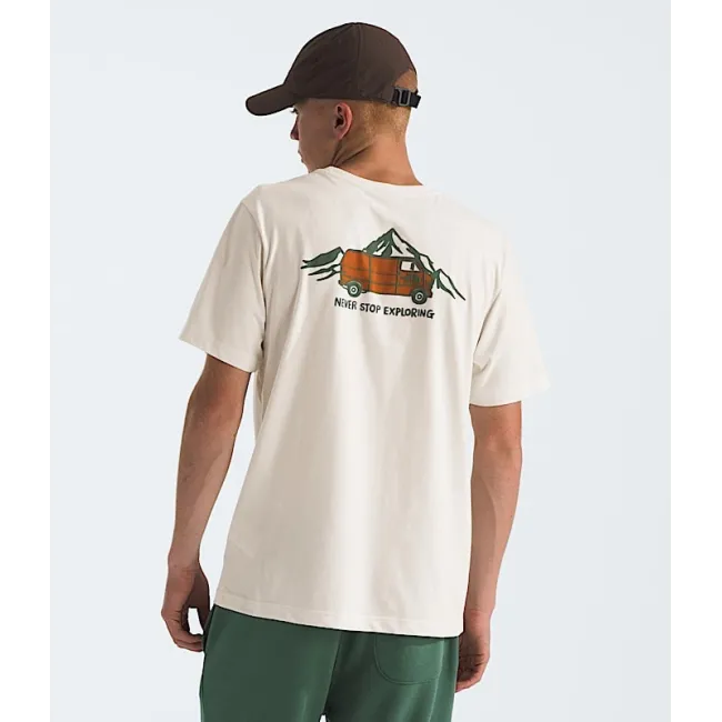 The North Face - tricou - M Outdoor Graphic - Alb