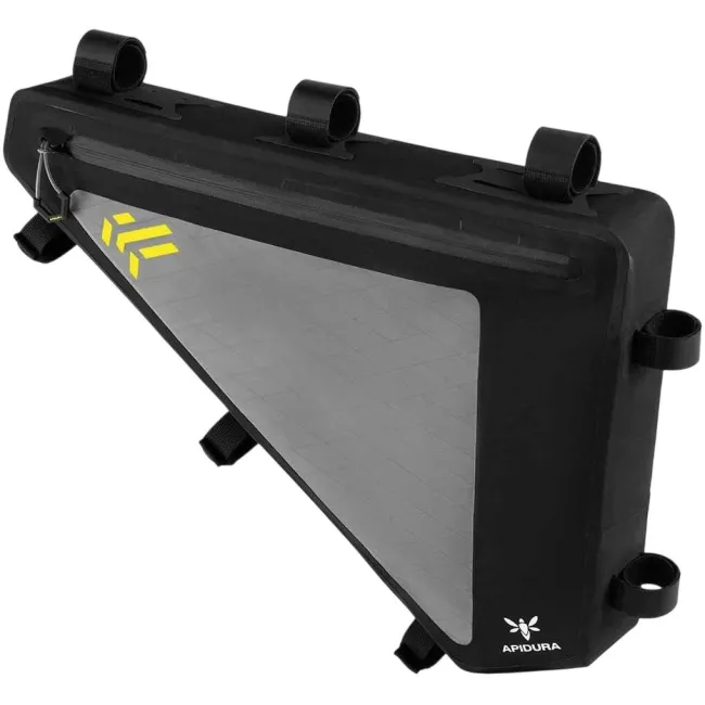 Apidura - geanta cadru bicicleta Backcountry2.0 Full Frame Pack 6 litri - negru gri galben