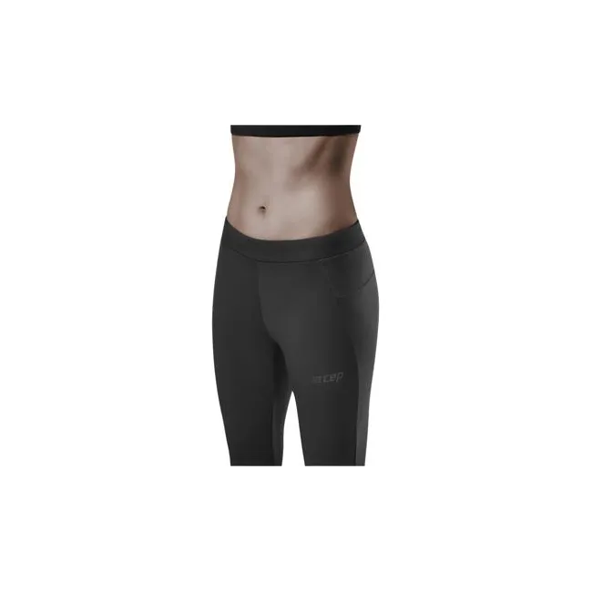 CEP - pantaloni lungi - winter run pants W - black