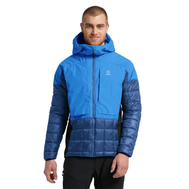 Haglofs - Jacheta iarna barbati Nordic Mimic Hood - albastru baltic albastru nordic