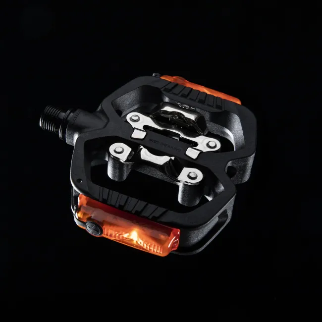 Look - pedale trekking hibride flat/ clipless SPD cu lumina - Geo Trekking Vision