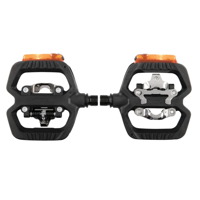 Look - pedale trekking hibride flat/ clipless SPD cu lumina - Geo Trekking Vision