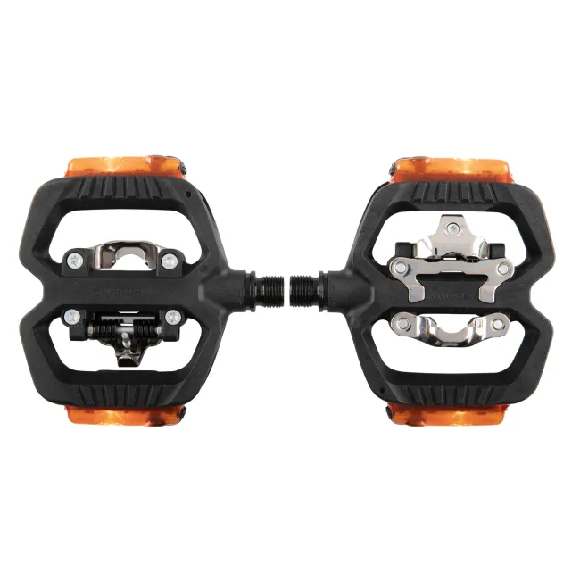 Look - pedale trekking hibride flat/ clipless SPD cu lumina - Geo Trekking Vision