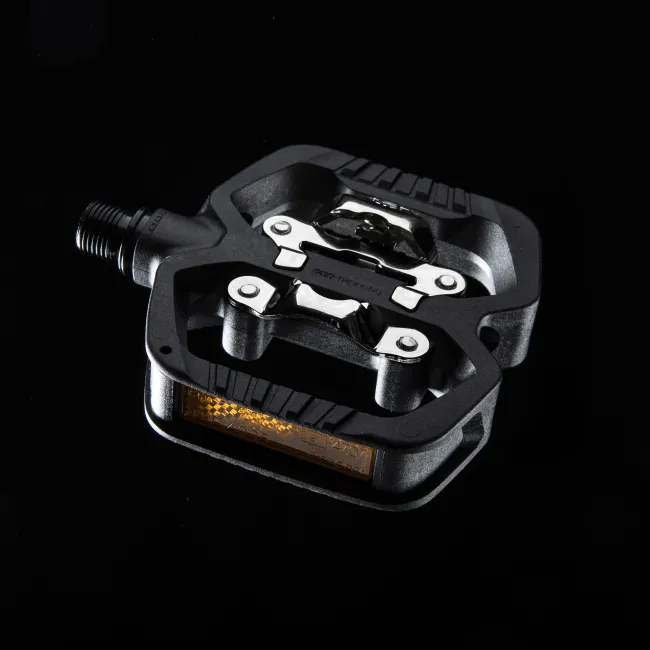 Look - pedale trekking hibride flat/ clipless SPD cu lumina - Geo Trekking Vision