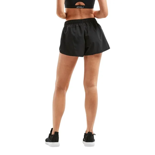 2XU - Pantaloni scurti de alergare pentru femei GHST 3" Stretch Woven Short - negru