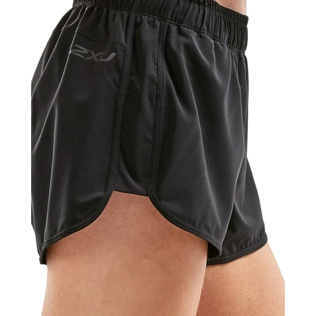 2XU - Pantaloni scurti de alergare pentru femei GHST 3" Stretch Woven Short - negru
