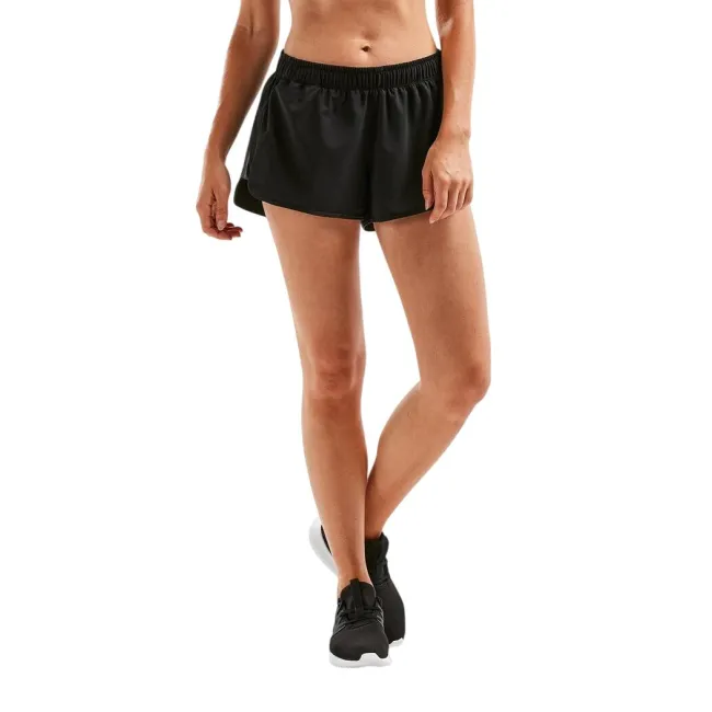 2XU - Pantaloni scurti de alergare pentru femei GHST 3" Stretch Woven Short - negru