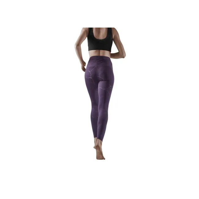 CEP - colanti - reflective tights - purple