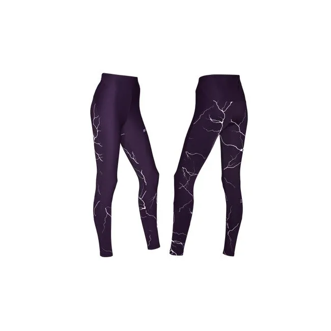 CEP - colanti - reflective tights - purple