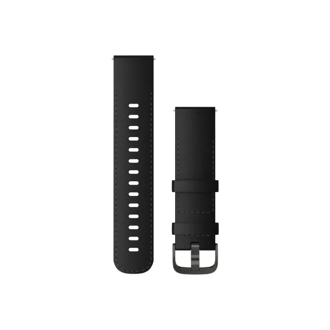 Garmin - curea piele - Quick Release 22 - negru