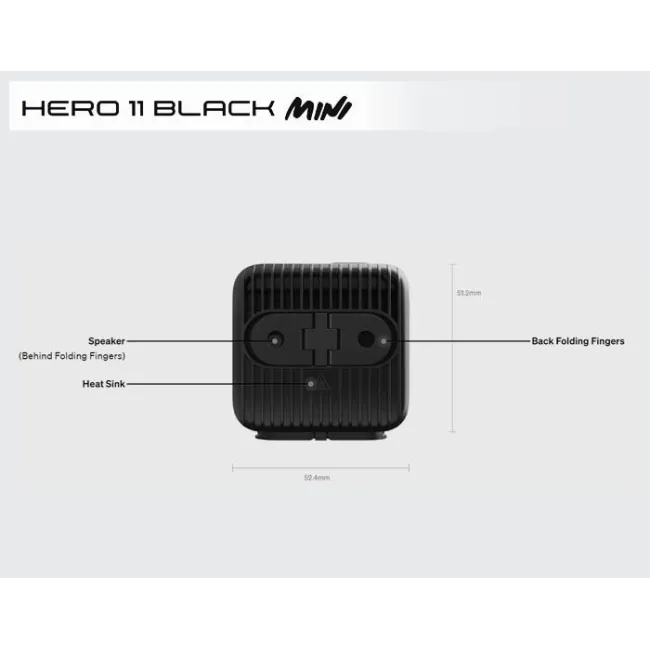 GoPro - camera actiune - HERO11 MINI - Black