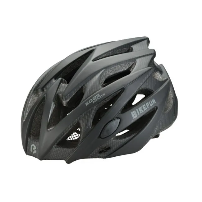 BikeFun Casca ciclism Edge - negru carbon