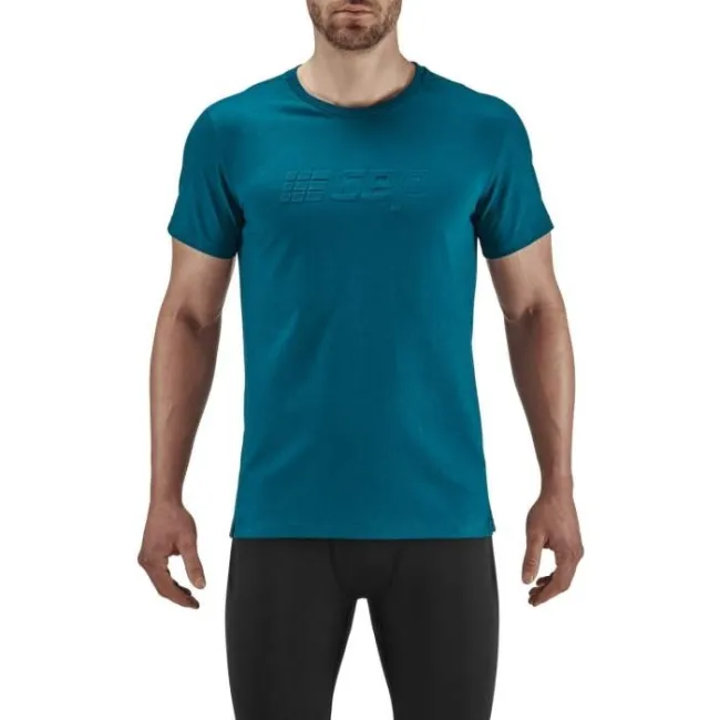 CEP - tricou cu maneca scurta - Crew Shirt - Petrol