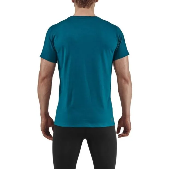 CEP - tricou cu maneca scurta - Crew Shirt - Petrol